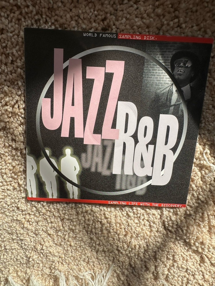 Jazz R&B audio loop and sampling disc