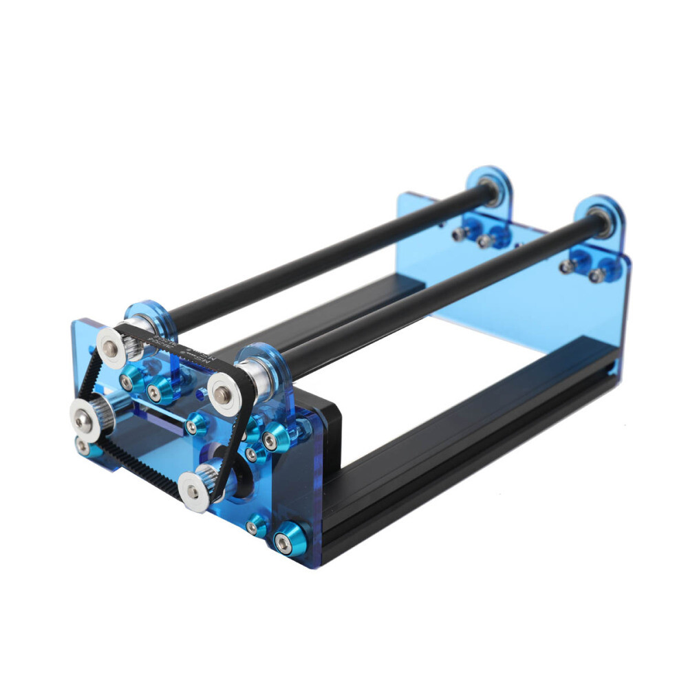 Laser Rotary Roller Laser Engraver for Cylindrical Objects with 360° Rotating