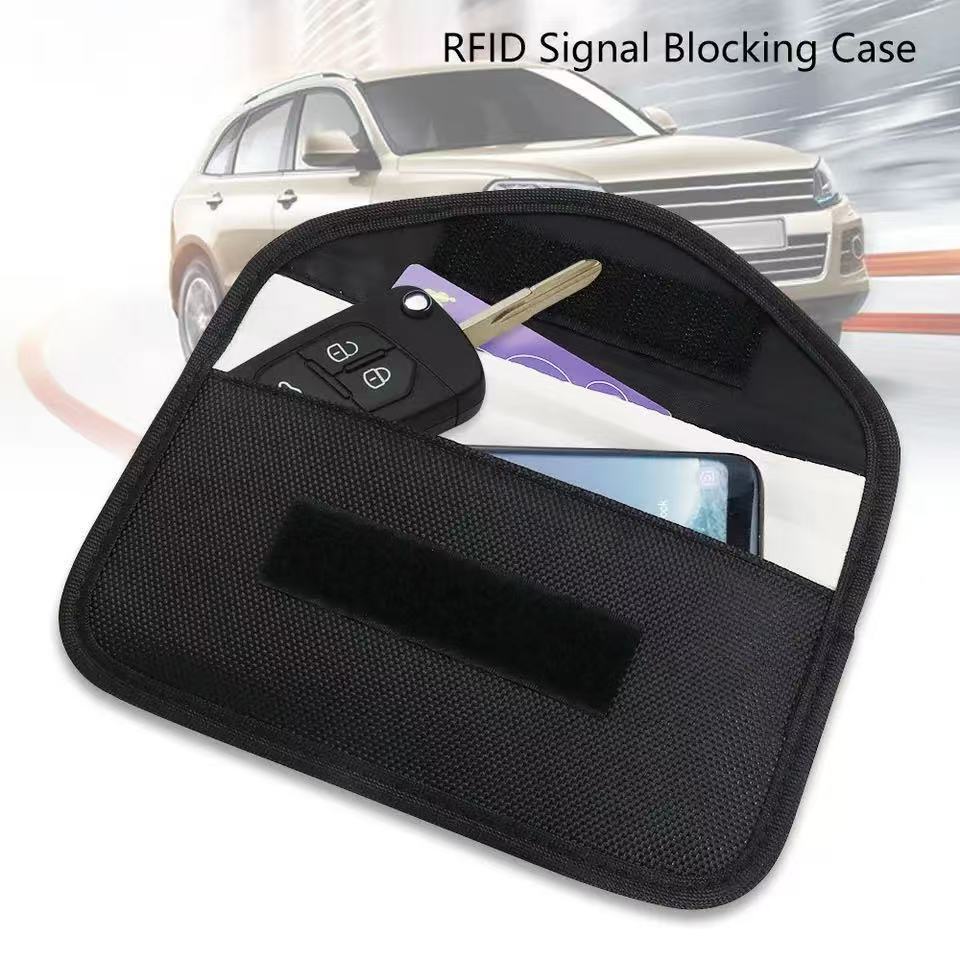 2 Pack Faraday Bag Cell Phone Wallet Blocker Radiation Signal Shielding Case