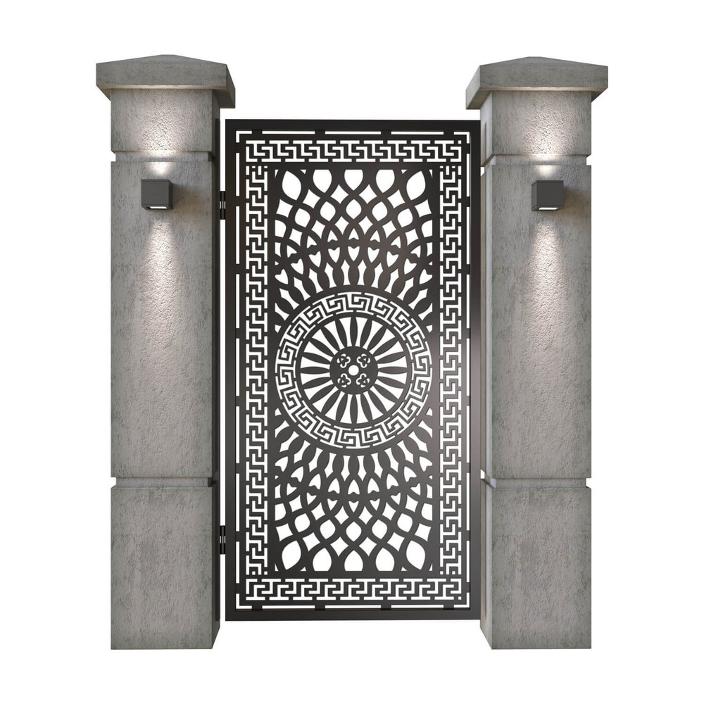 Gorgeous Custom Handcrafted Metal Entry Gate