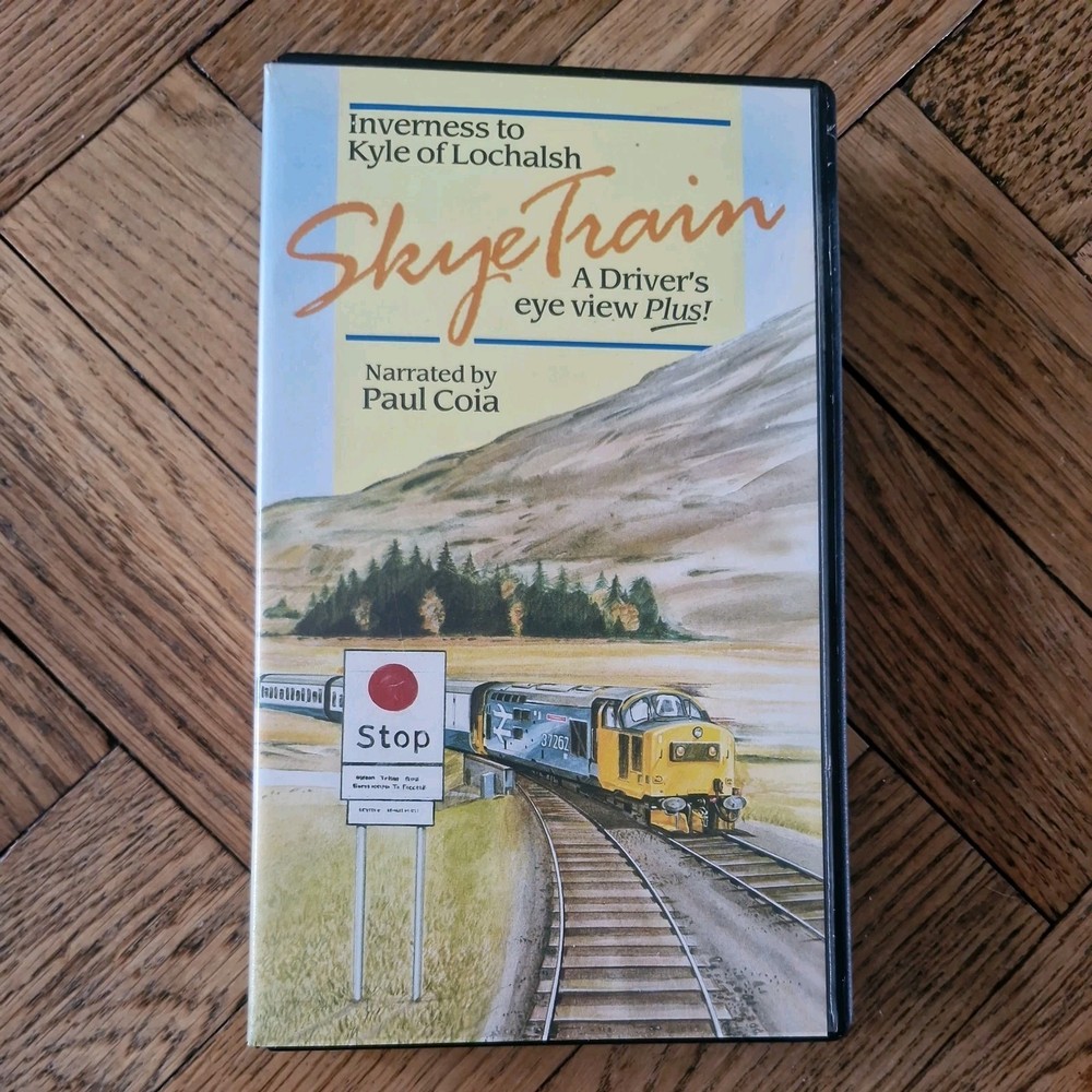 Skye Train - A Driver's Eye View (VHS) Video 125
