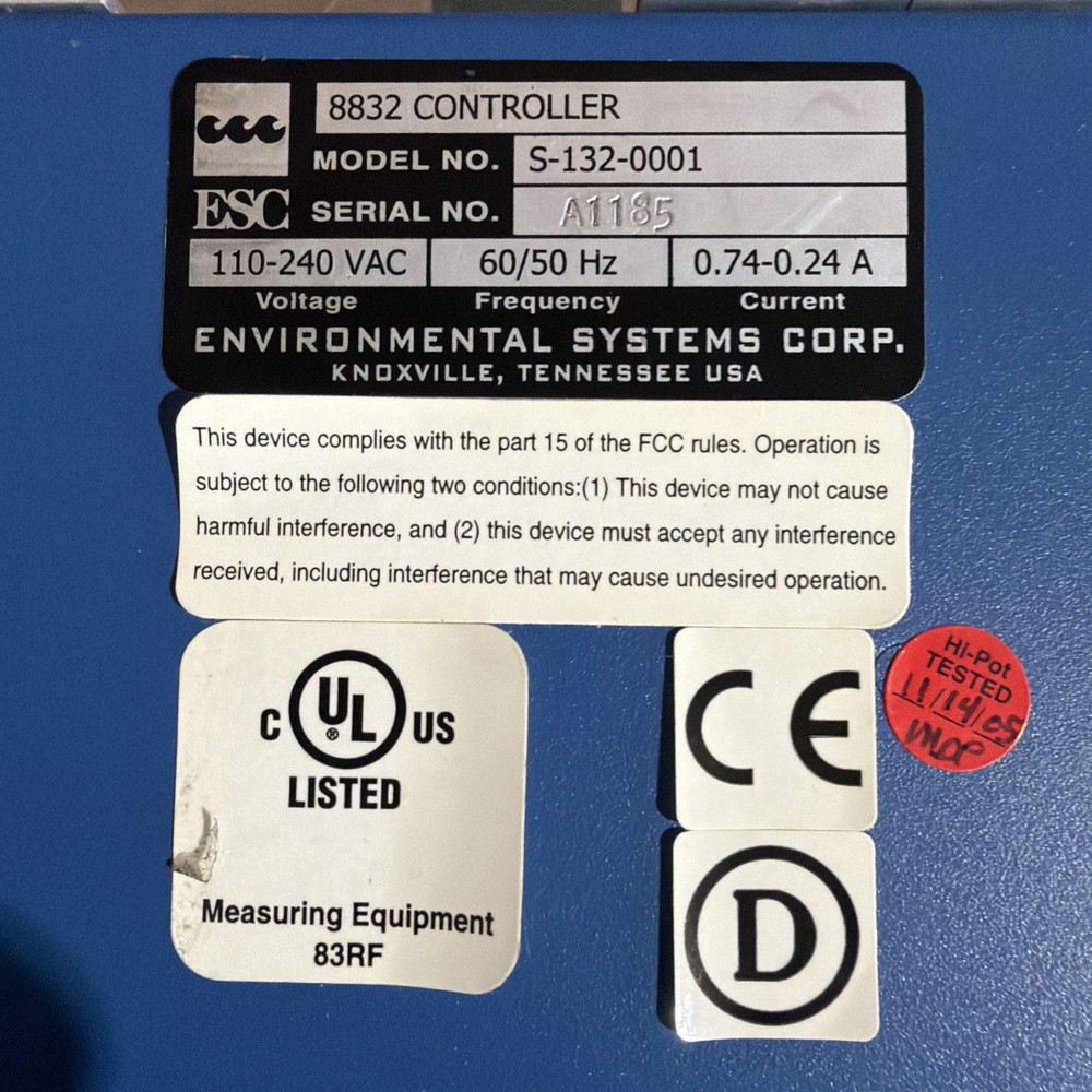 ESC 8832 DATA SYSTEM CONTROLLER S-132-0001 Nos Surplus