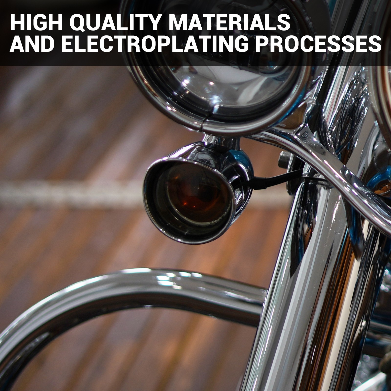 2pc aluminum Bullet Motorcycle Turn Signal Lights Front and Rear fit for Softail