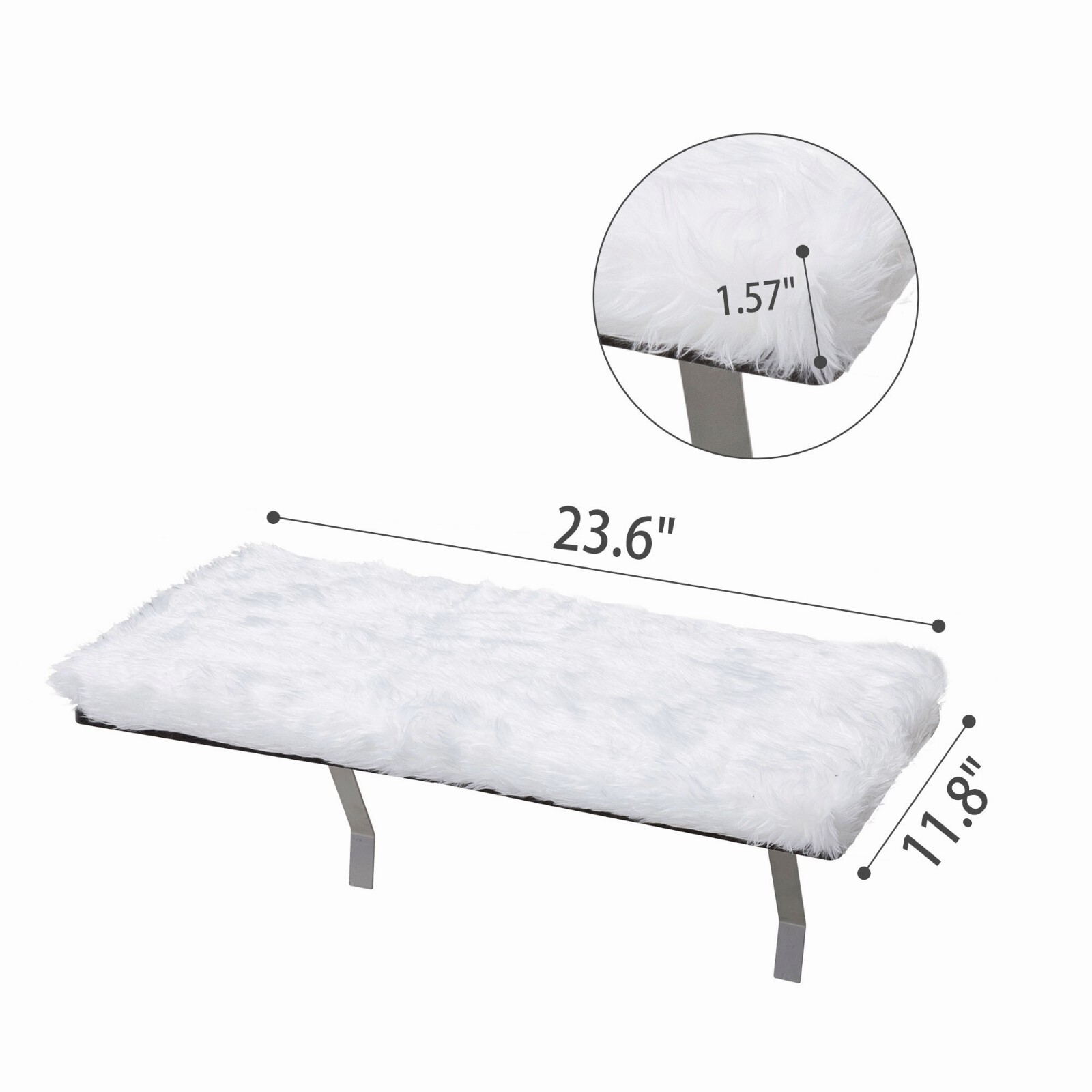 COZIWOW Cat Perch Cat Hammock Window Seat Padded Cat Wall Bed for Sunbathing