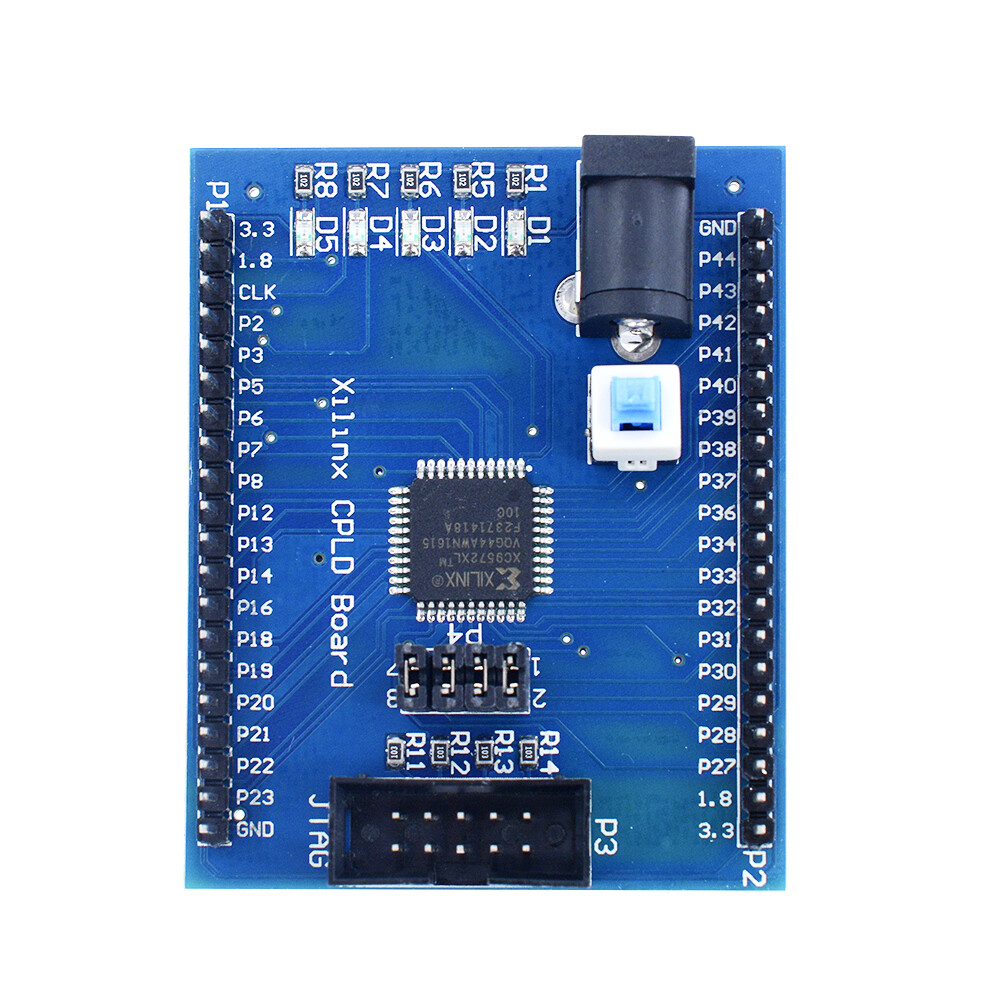 XC9572XLCPLD AMS Development Learning Test Board + 4 Programm LED