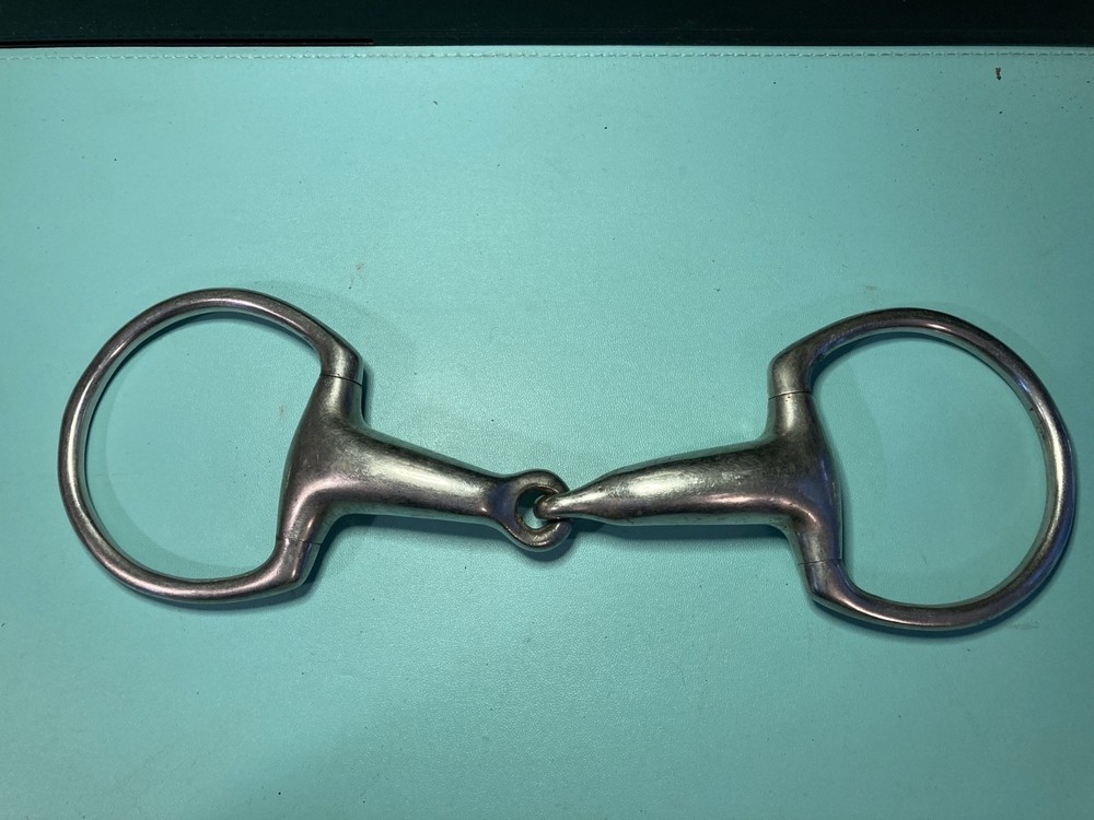 Eggbutt Snaffle Bit - Stainless Steel Horse Bit