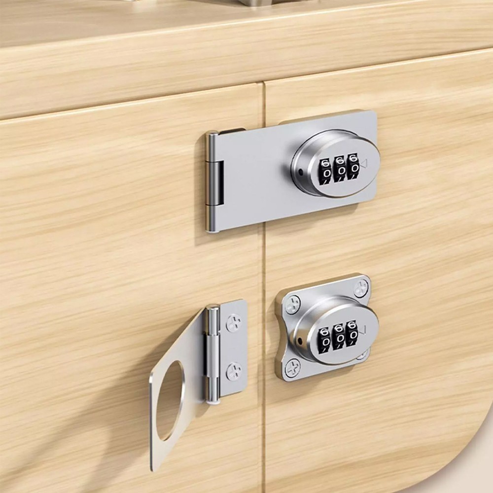 Combination Lock Keyless Door Lock For Home Use Compact And Space-Saving