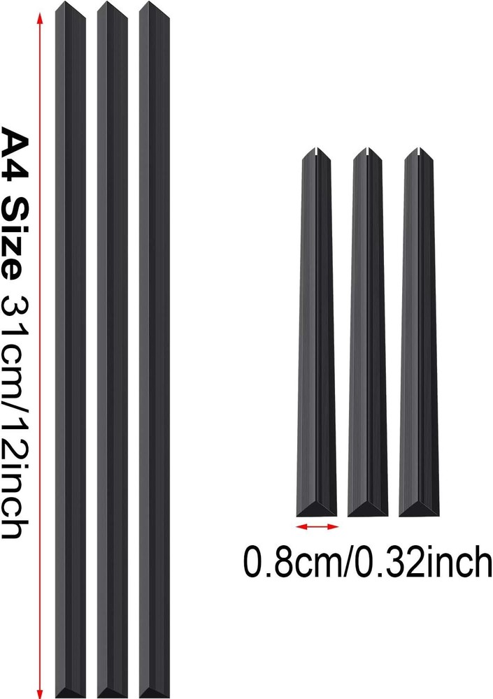 Binding Bars Slide Grip for Office Report A4 30