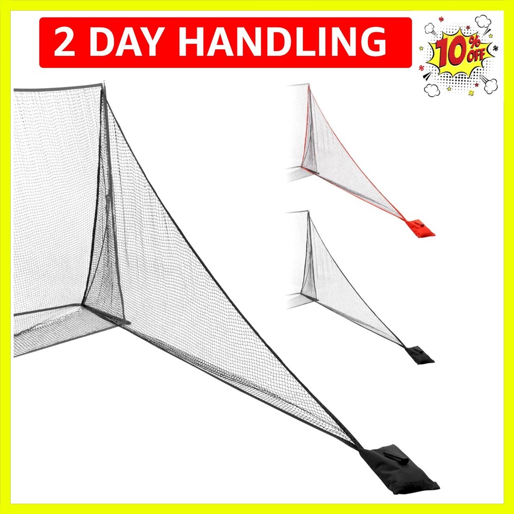 Shank Net Attachment for Golf Hitting Nets - Black or Red