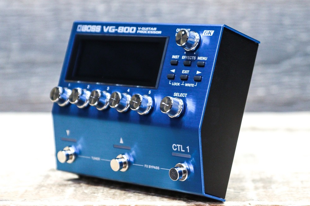 Boss VG-800 V-Guitar Processor Next-Generation Modeling & Amp/Effects Processor