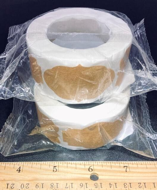 ((SURPLUS DEAL)) ⭐2 ROLLS⭐ BOTTLE JAR CANNNING LABELS STORAGE CONTAINER STICKERS