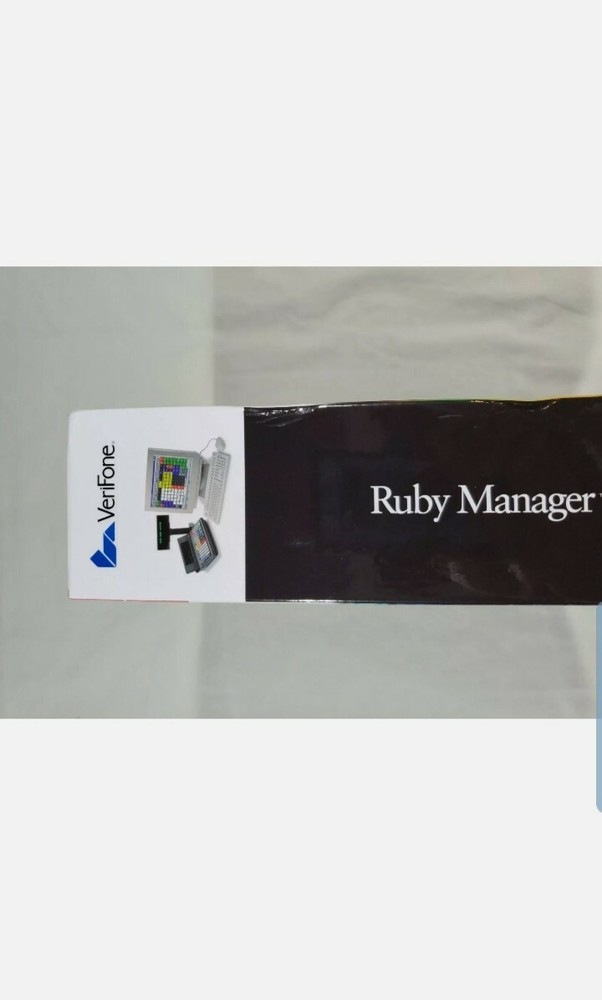 VeriFone Ruby Manager v. 1.32 with Parallel HASP Key and Manual