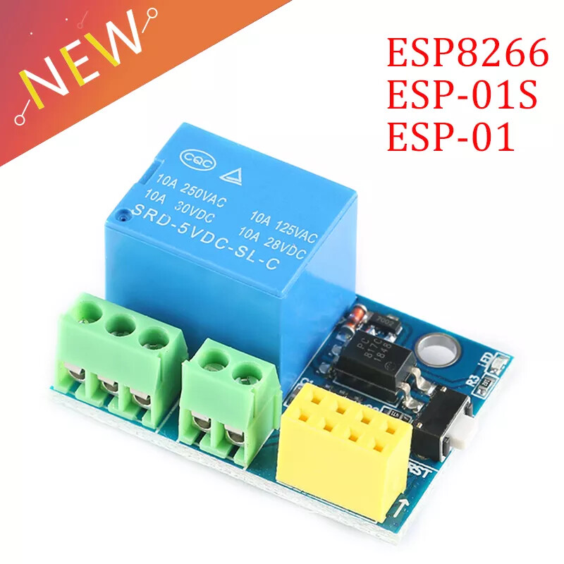ESP8266 ESP-01S 5V WiFi Relay Module Smart Home Remote Control