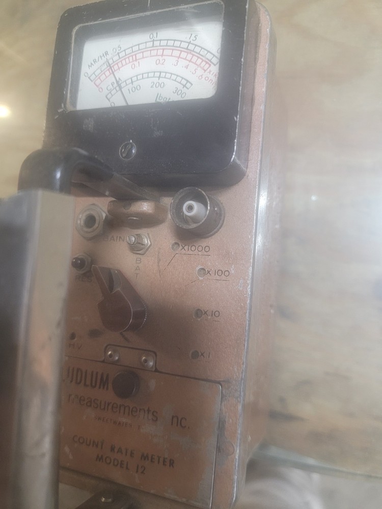 Ludlum Model 12 Count RateMeter,