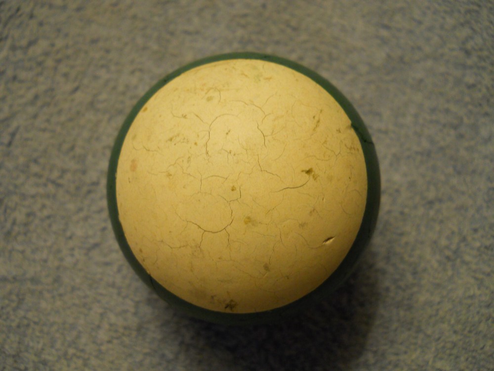 Vintage Clay Billiard Ball- #14