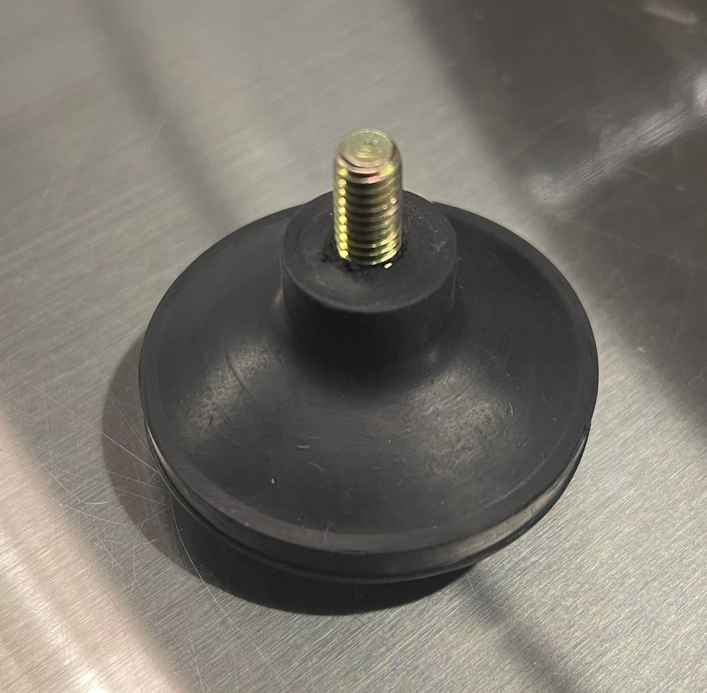 1 original Technics turntable Foot Replacement Bolt W Rubber Grommet Thread M6