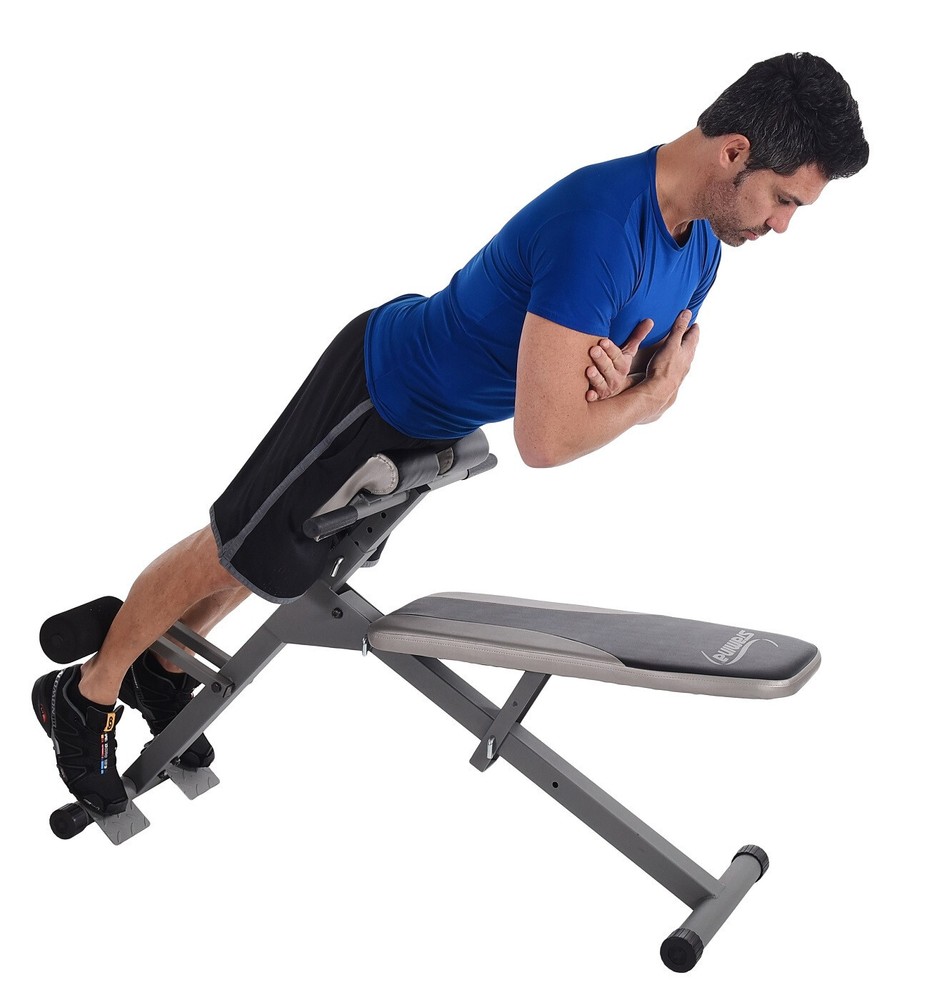 Stamina Ab/Hyper Bench Pro Lower Back Exercise 20-2021 NEW