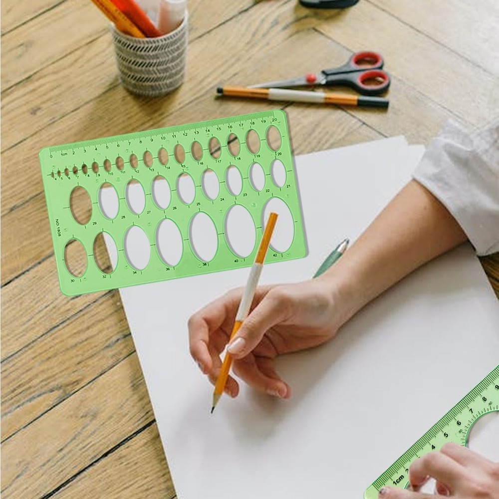 Circle Templates Ellipse Drawings Templates Drafting Stencils Measuring Tools...