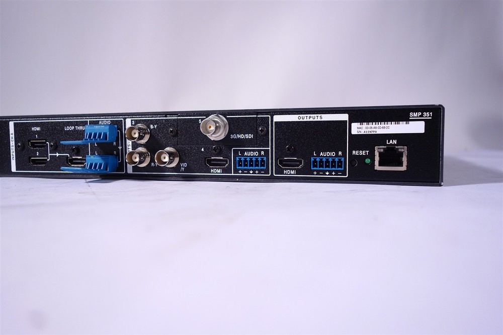 Extron SMP 351 SMP351 3G-SDI H.264 Streaming Media Processor