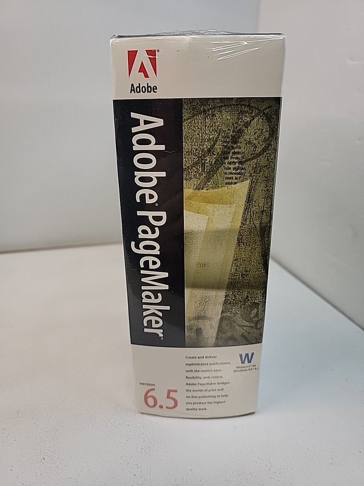 adobe pagemaker 6.5 Competitive Upgrade