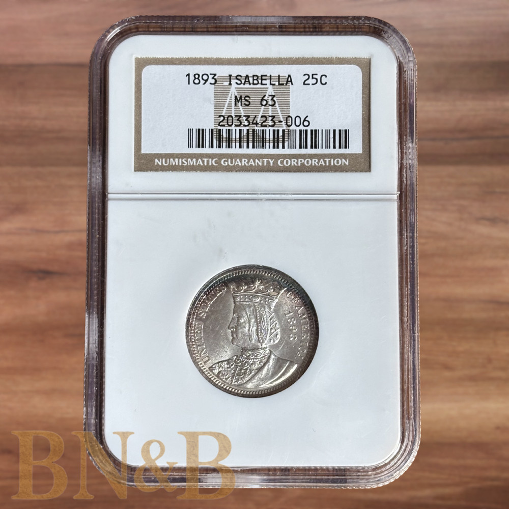 1893 Isabella NGC MS63