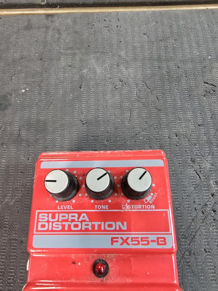DOD Supra Distortion Effect Pedal FX55-B Tested