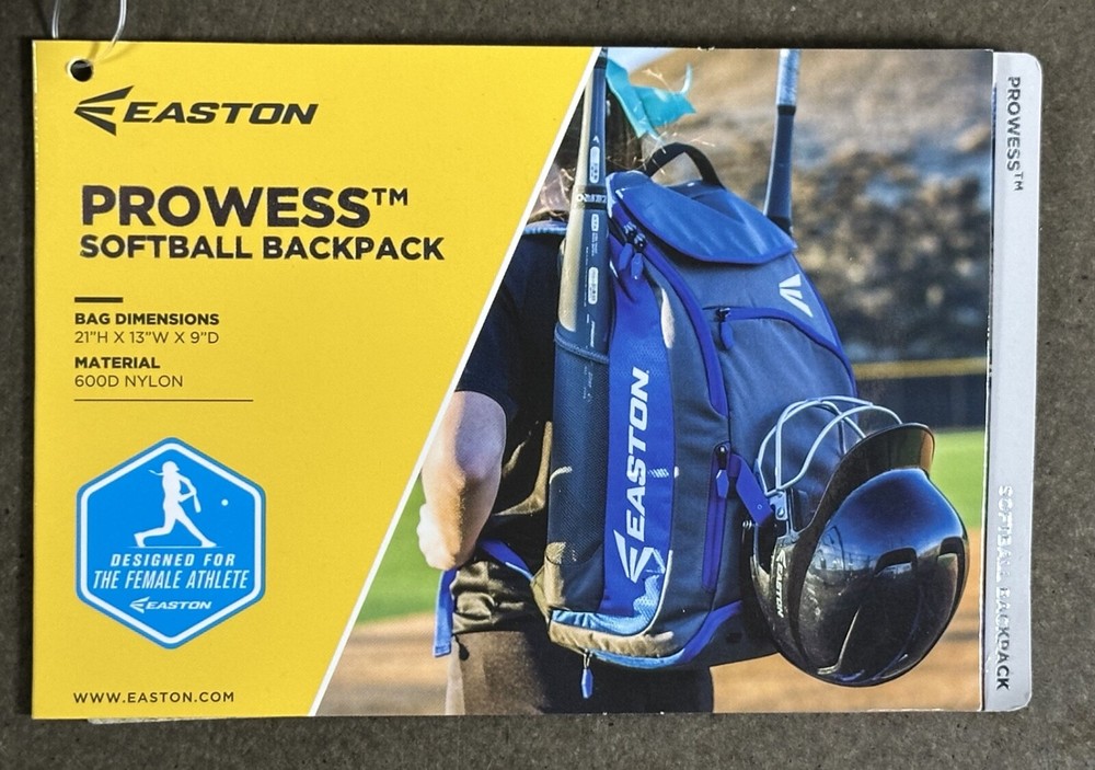 Easton Prowess Softball Backpack - Gray