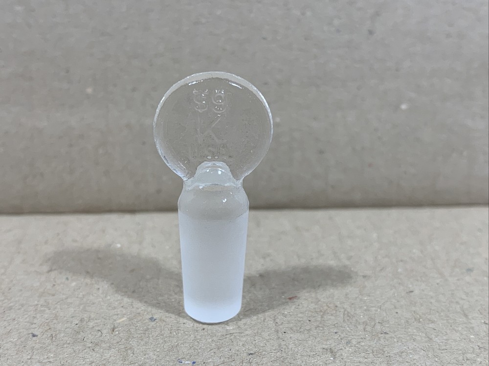 MULTIPLE - KIMAX #9 Solid Glass Flask Length Pennyhead Stopper, 850100-0009