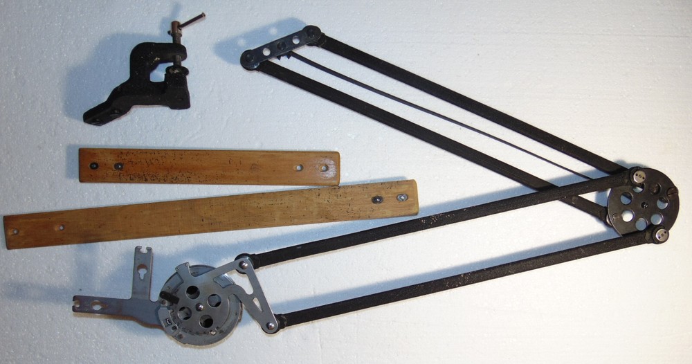 Vintage Drafting Machine Drawing Designer Engineering arms w scales