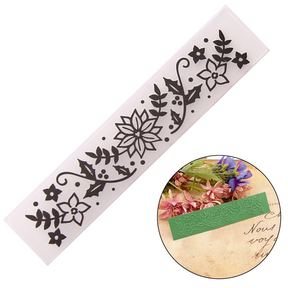 Multipurpose Plastic Embossed Folder Template for Various Artistic Projects