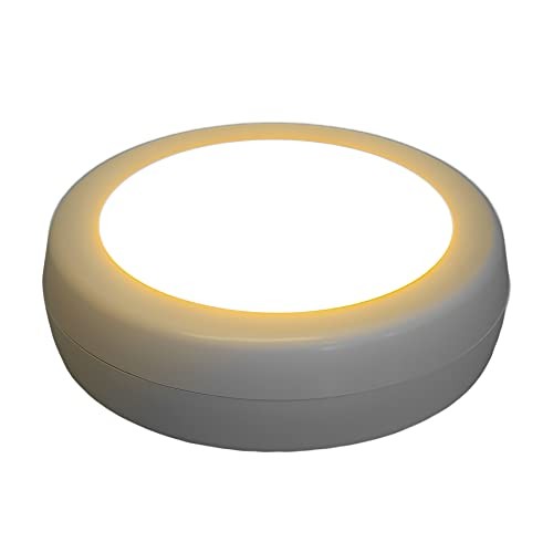 BL-PCCT-W3 Adjustable White LED Puck Light with Remote - 3PK