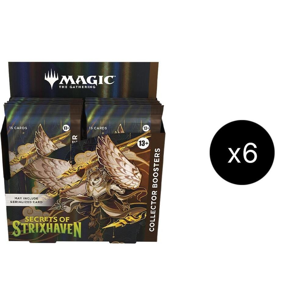 Sealed Secrets of Strixhaven Collector Booster Box Case  Magic MTG