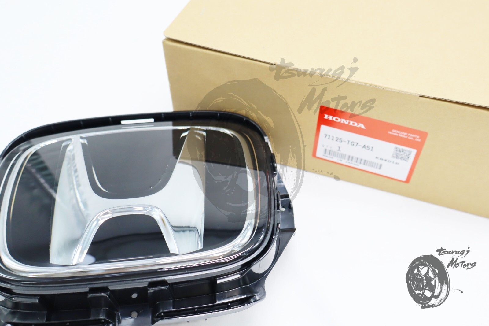 Honda Genuine 2019-22 Pilot Passport Front Radar Emblem H Sensing Badge OEM New