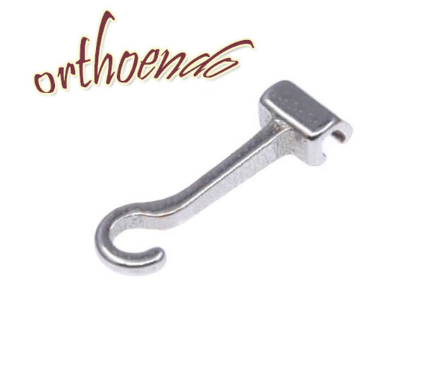 Dental Orthodontic Crimpable Hooks Question Mark Hook Long Curved Left & Right