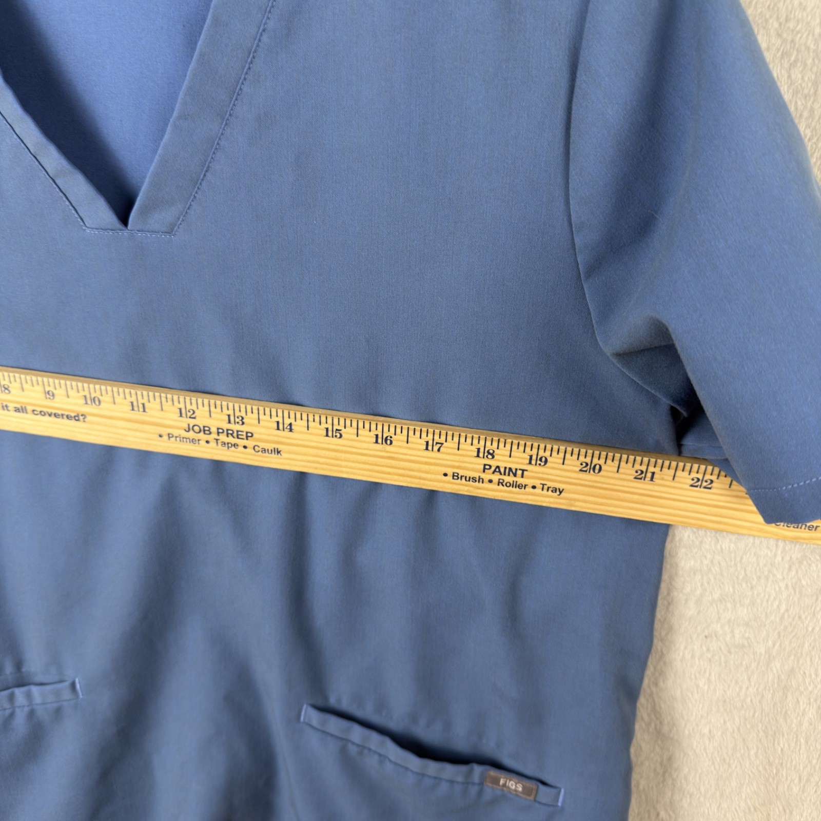 FIGS Scrub Set Women's XL Three-Pocket Scrub Top Yola Pants (DYED- PLEASE READ)