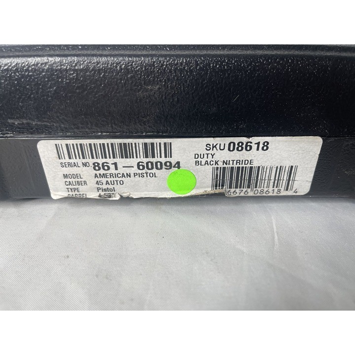 Ruger American 45 Auto Factory Storage Case