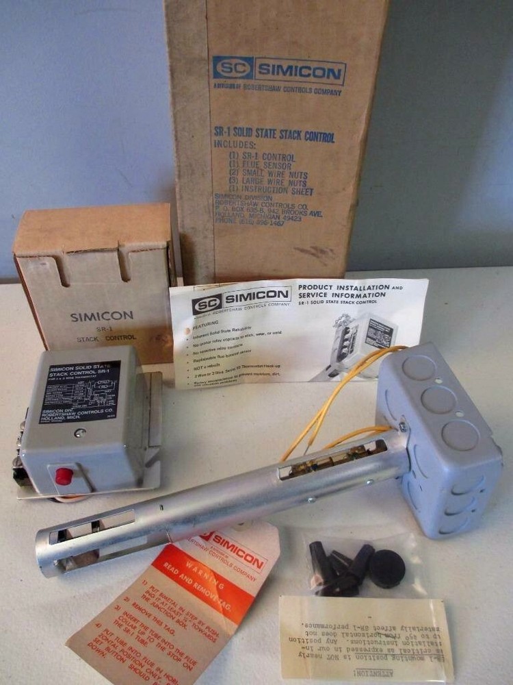 Simicon Robertshaw SR-1 Solid State Stack Control & Flue Sensor