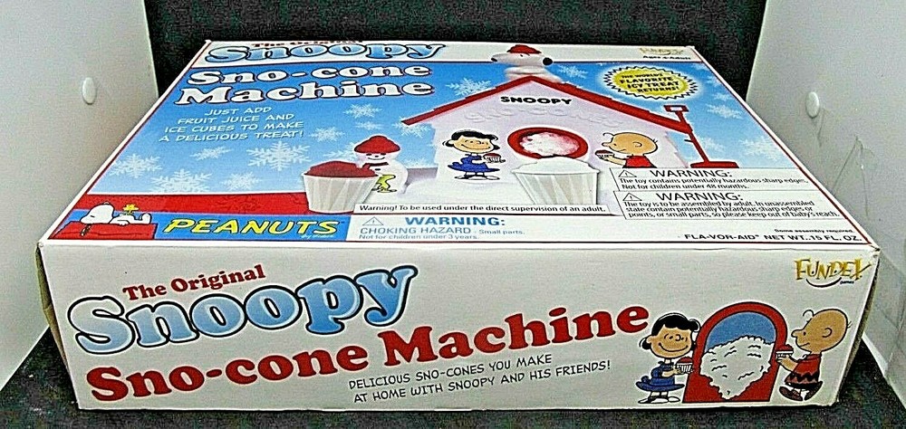 Peanuts The Original Snoopy Sno-Cone Machine