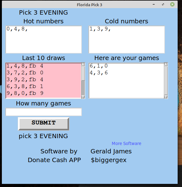 Florida Lottery Pack 4 Programs Numbers software CD for Windows 7 & 8 & 10