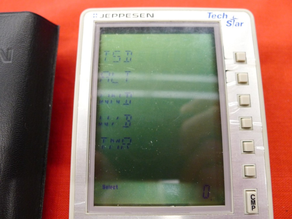 Jeppesen Tech Star electronic Airplane flight computer Tested Works