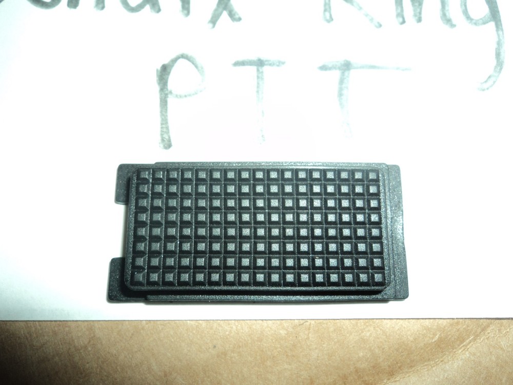 Replacement RUBBER PTT BUTTON Bendix King BK Radio DPH GPH EPH LPH Command