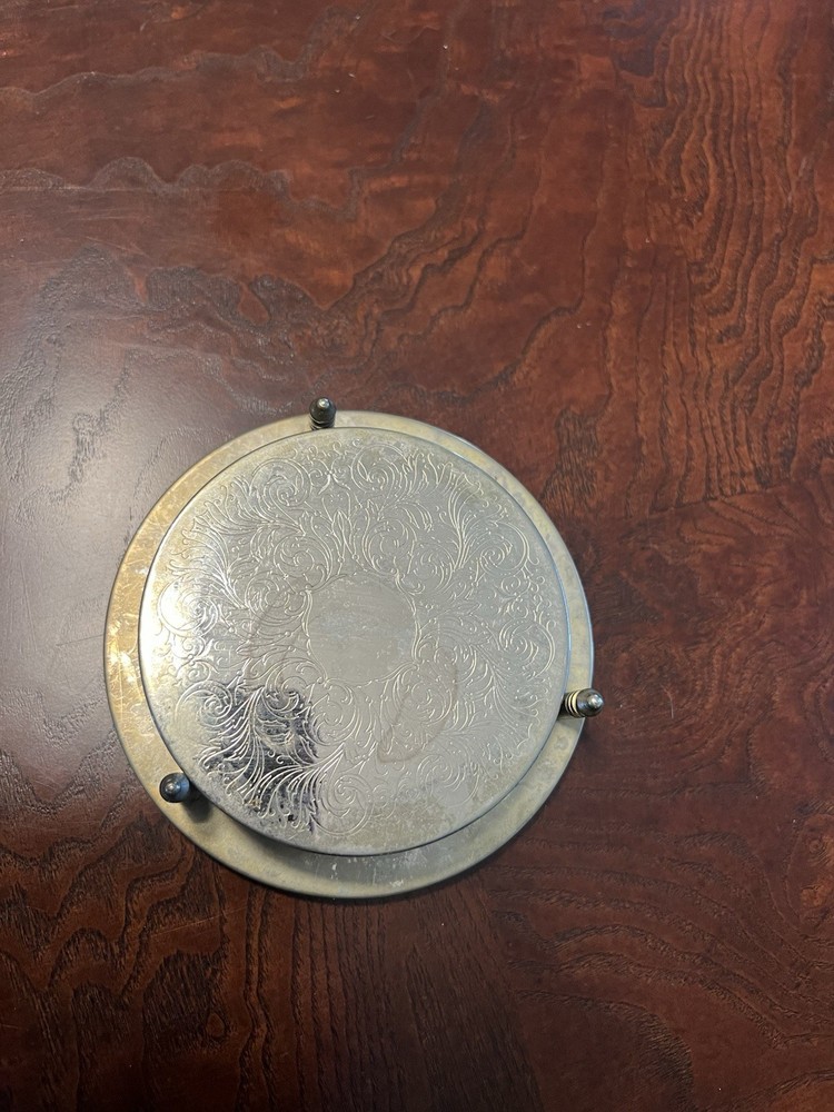 Vintage Coaster Holder W/6 Coasters