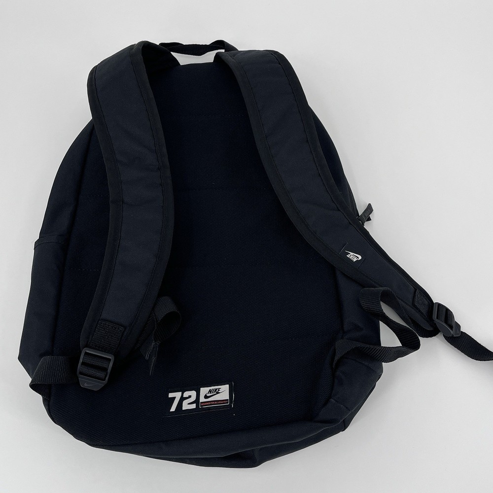 Nike 72 Backpack Black With Zip Closure