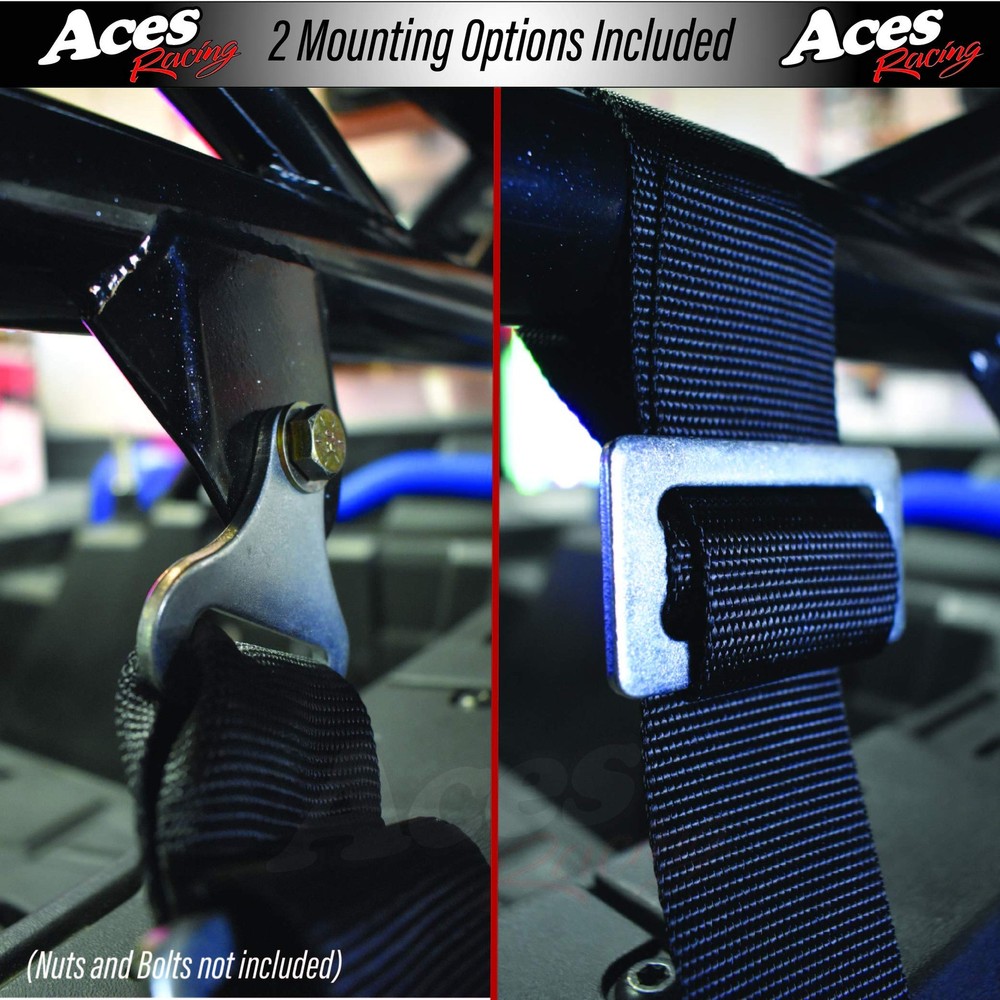 4 Point Harness with 2 Inch Padding Aces Racing Pair