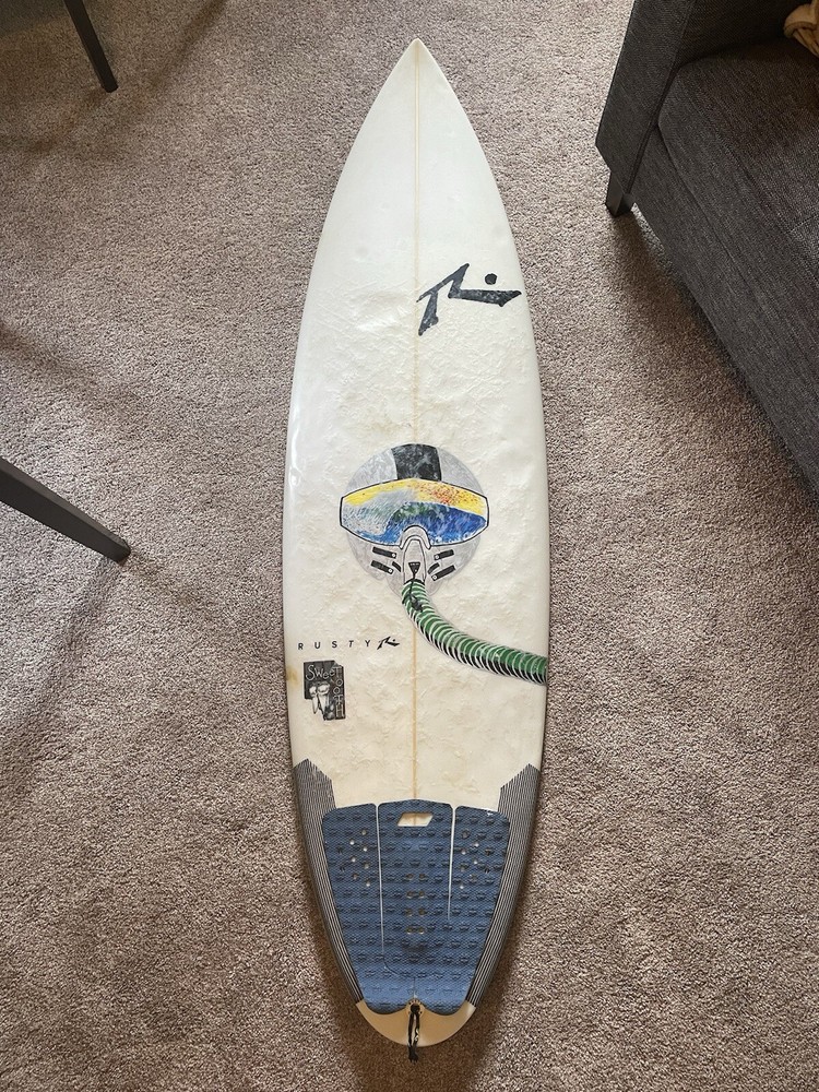 Used Surfboard. Rusty Sweet Tooth Model.
