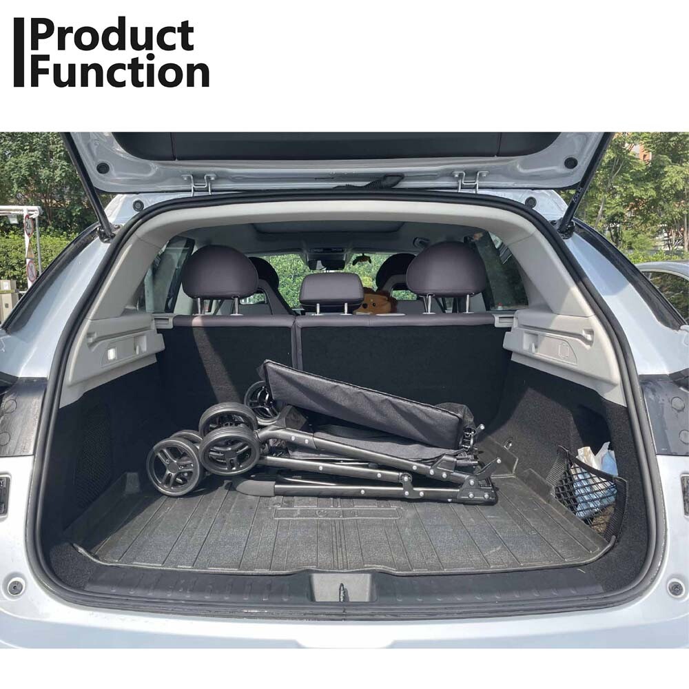 Collapsible Shopping Cart Utility Trolley Cart with Removable Tote&Swivel Wheels