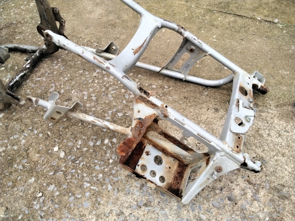 Polaris predator 500 frame subframe & bumper 03 ***READ FULL DESCRIPTION FIRST**