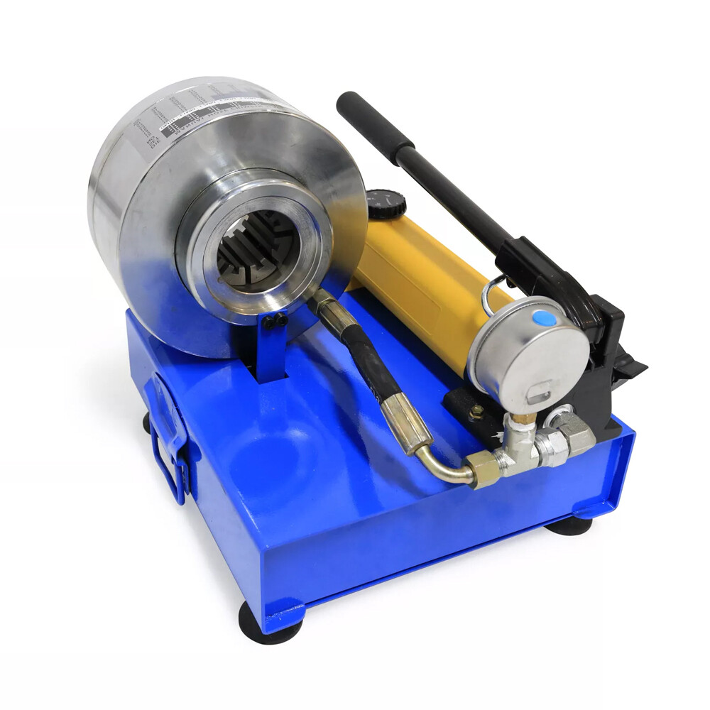 5600KN Hydraulic Hose Crimper Pipe Clamping Machine w/ 8 Sets Dies 10mm-30m