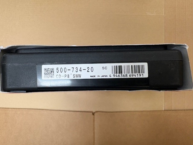 Mitutoyo 500-734-20 Coolant Proof Caliper 0-8"/200mm Range-Jaws