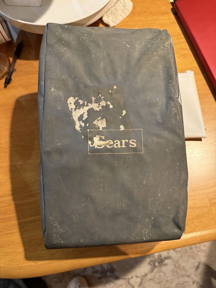 Sears Adding Machine with Cover (NO POWER CORD)